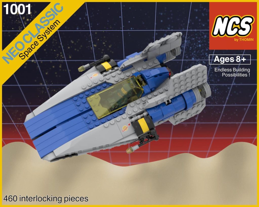 LEGO Star Wars classic space A wing
