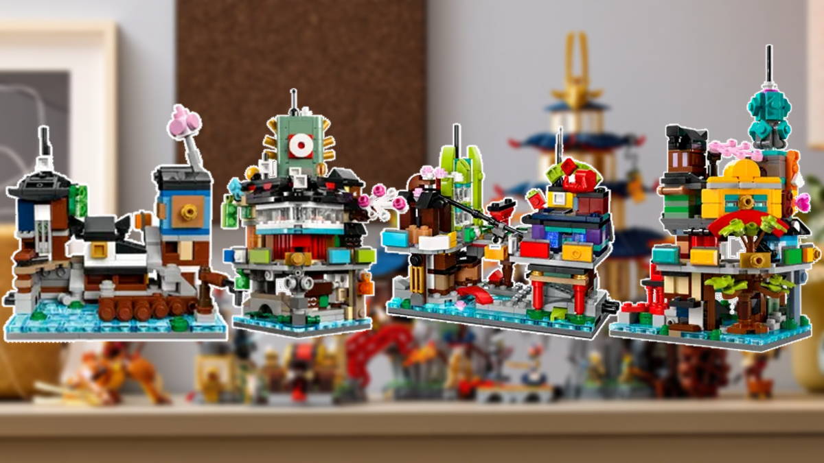 Micro NINJAGO City sets now nearly half price for LEGO Insiders