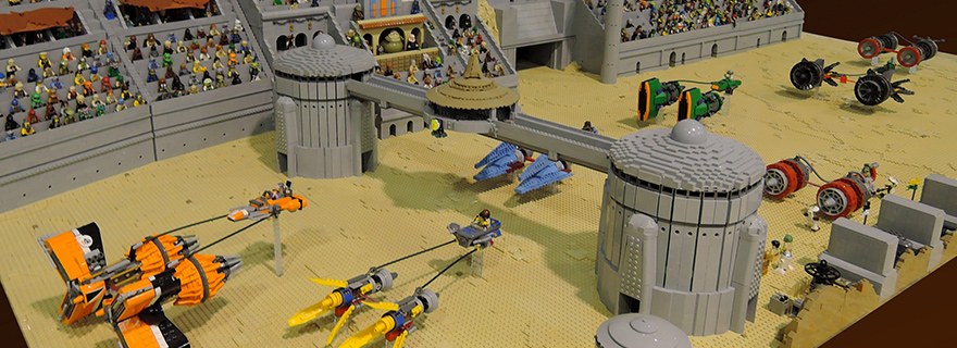 Brick Pic of the Day: Podrace time