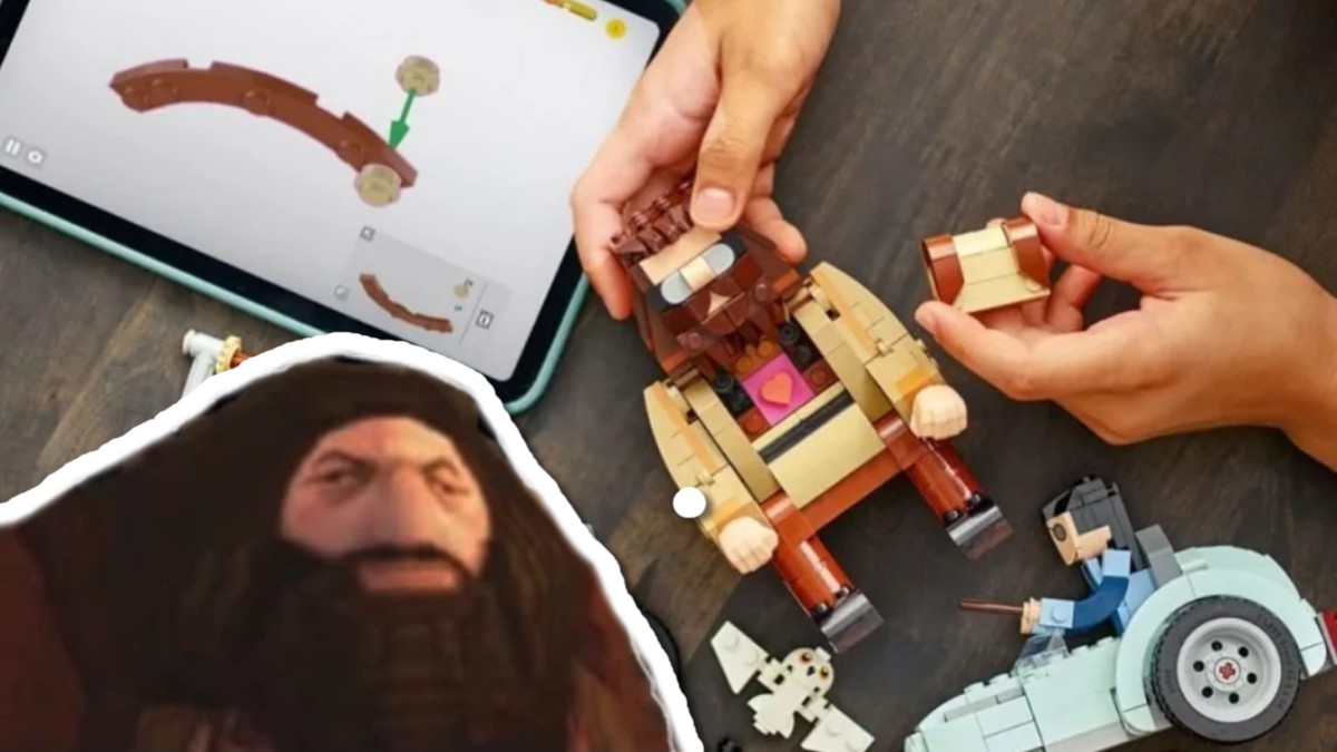 LEGO Harry Potter 2025 Hagrid model is almost too uncanny