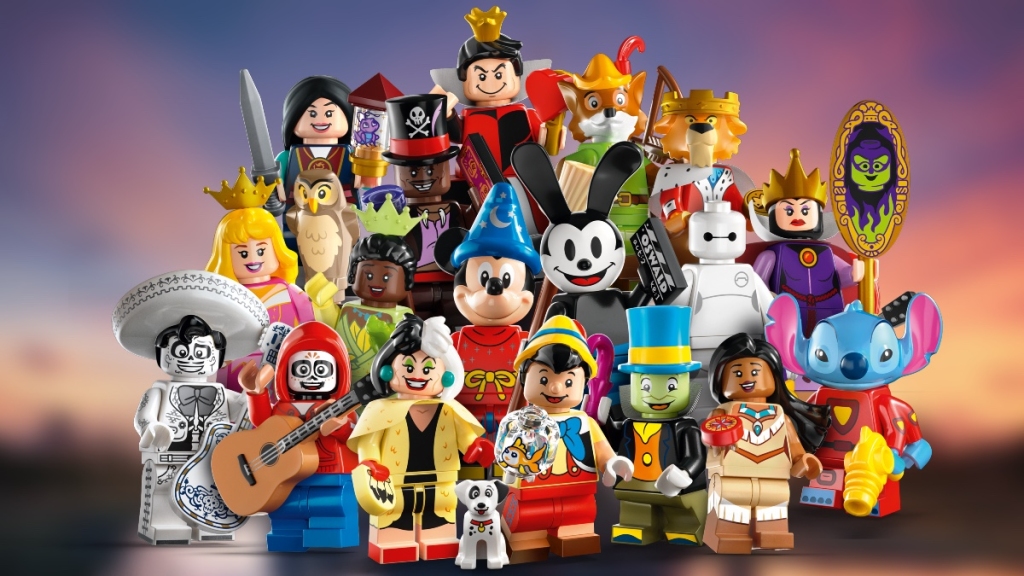 LEGO Collectible Minifigures 71038 Disney 100th Anniversary featured 1024x576