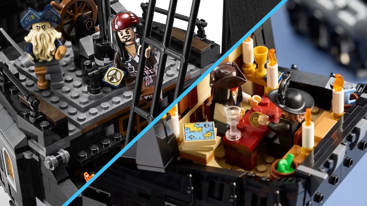 Comparing LEGO Captain Jack Sparrow’s Pirate Ship to 2011's Black Pearl