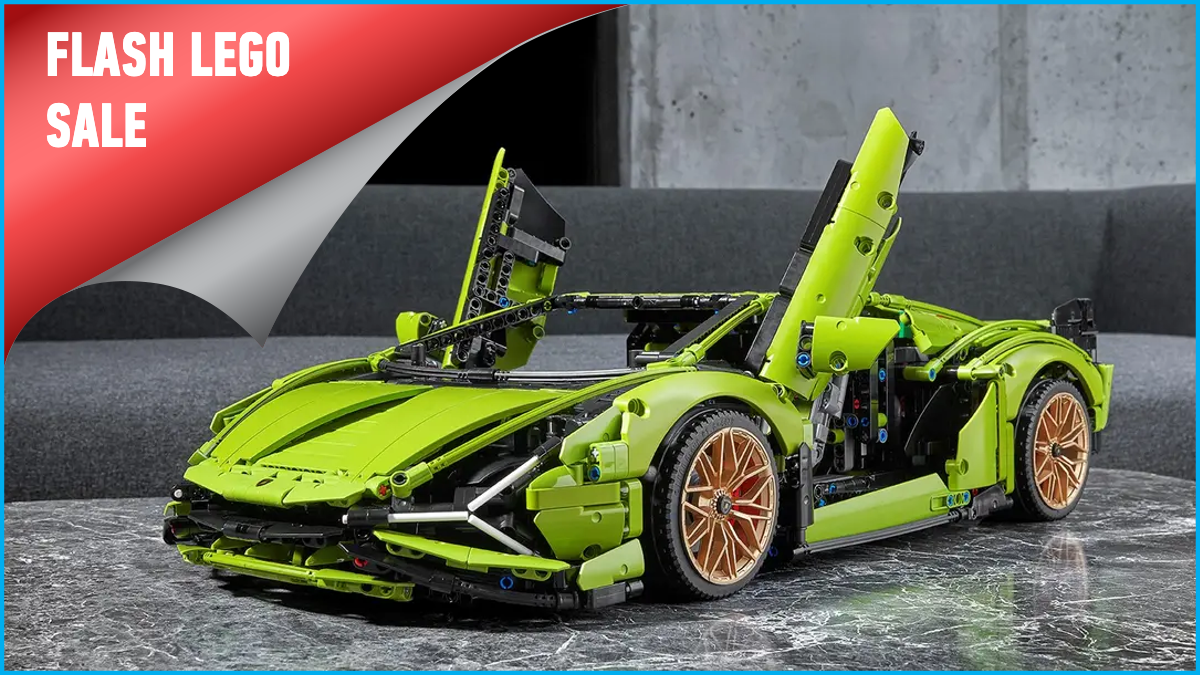 Amazon's Back to School LEGO deals: Over £100 off LEGO Technic Lamborghini Sián