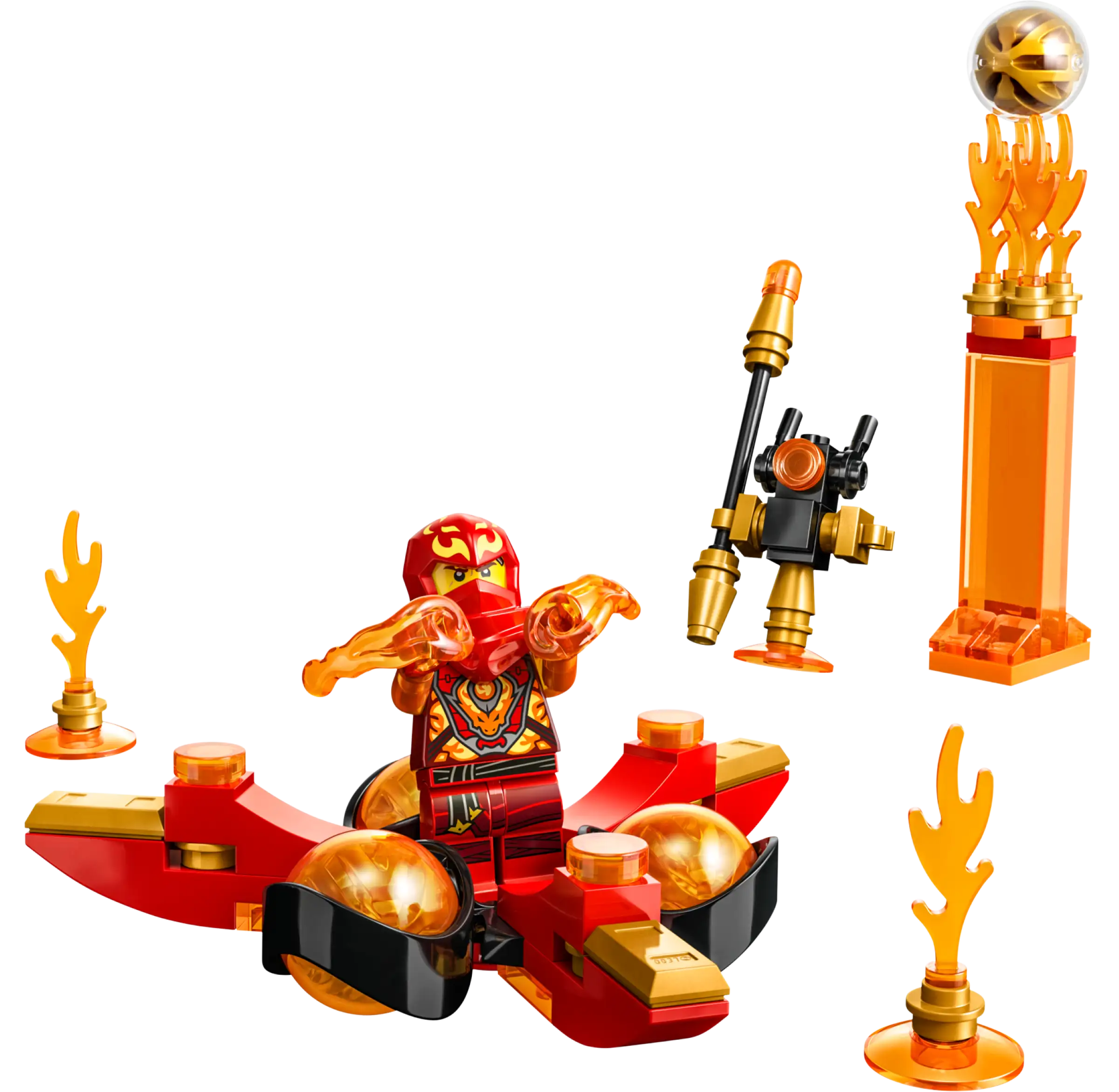 LEGO NINJAGO 71777 Kais Dragon Power Flip 2