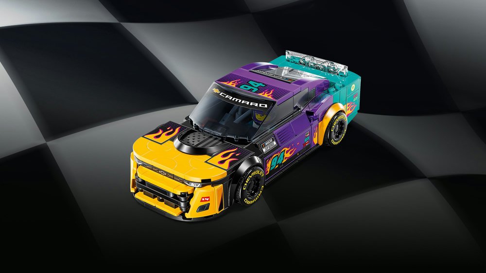 lego 76935 nascar next gen chevrolet camaro ZL1 key art 3