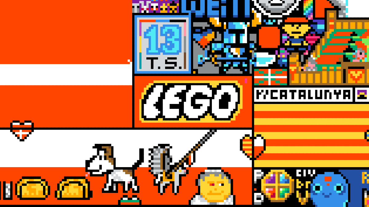 LEGO has a spot on Reddit's 2022 place project