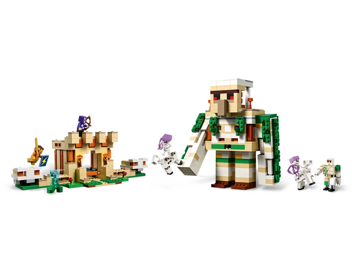 LEGO Minecraft 21250 The Iron Golem Fortress 2