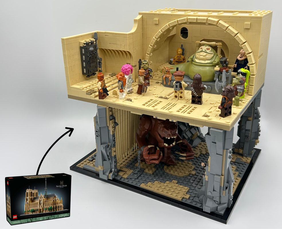 Rebrickable 21061 LEGO Jabbas Palace MOC 1