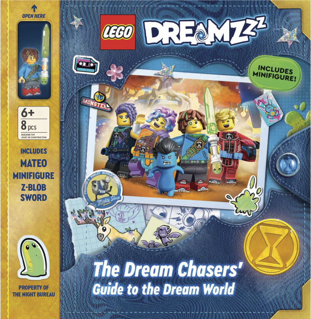 LEGO DREAMZzz The Dream Chasers guide to the dream world book cover 997x1024