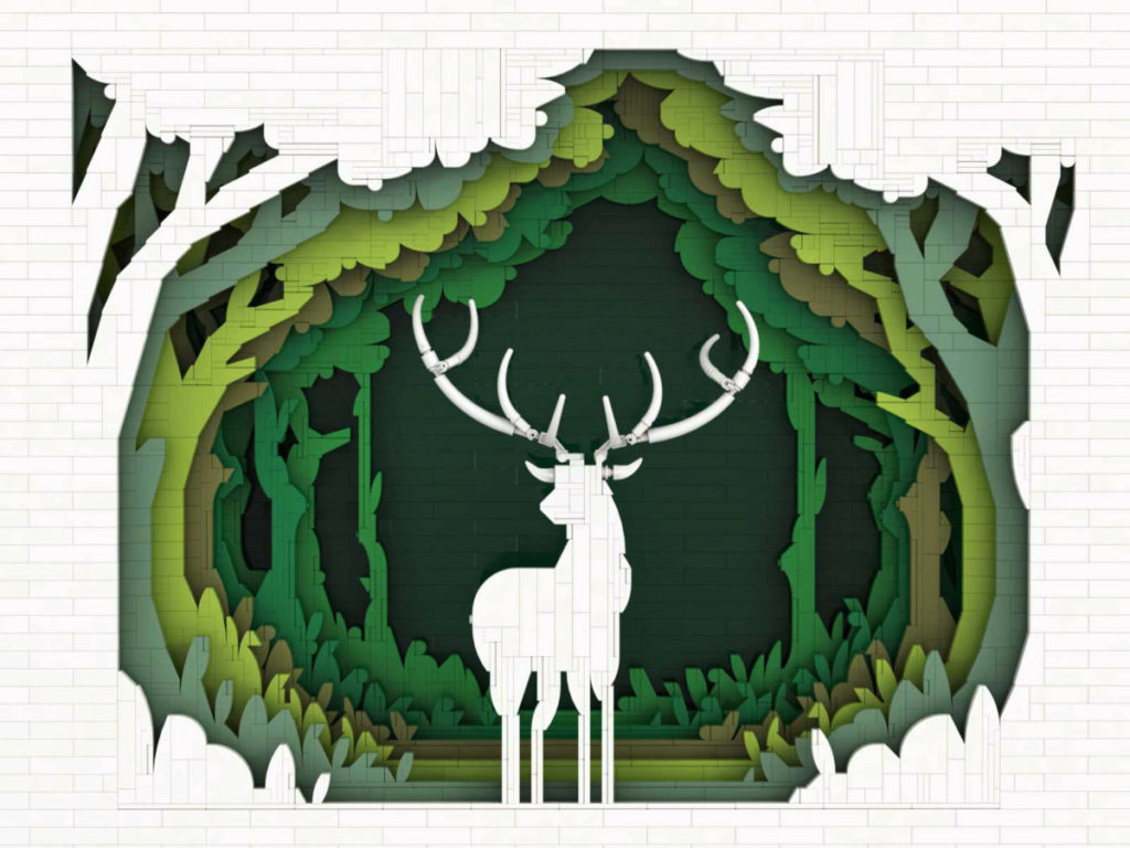 LEGO Ideas contest The deer 1024x768