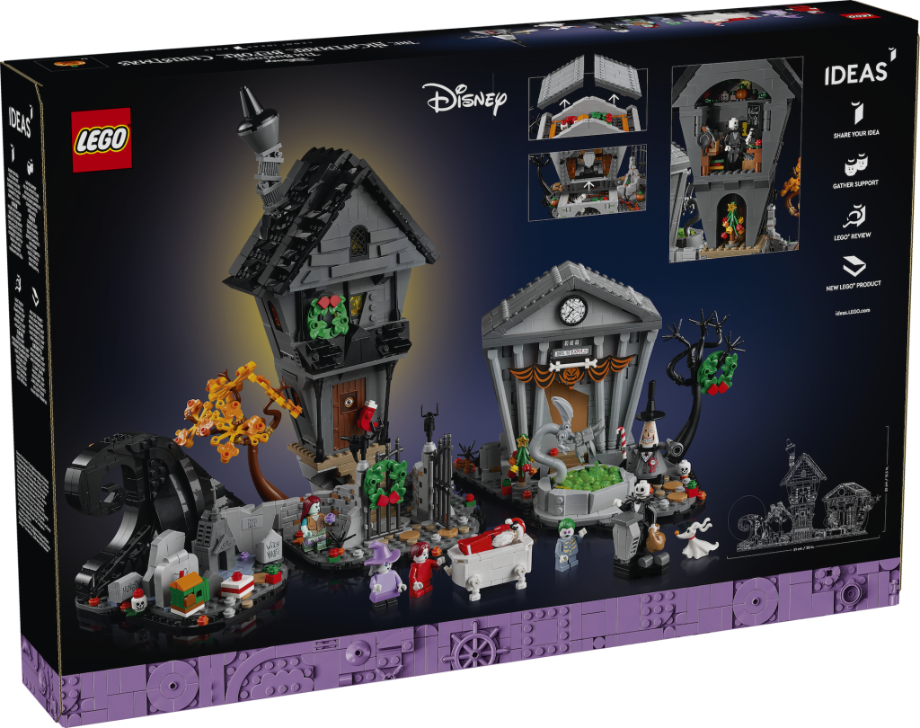 LEGO Ideas 21351 The Nightmare Before Christmas 2 1024x810