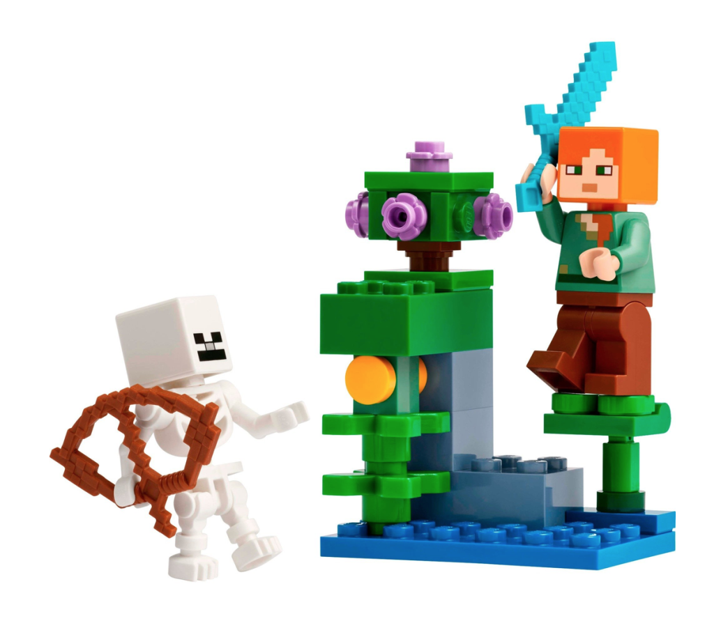 LEGO Minecraft 30705 The Lush Cave Fight 1 1024x891