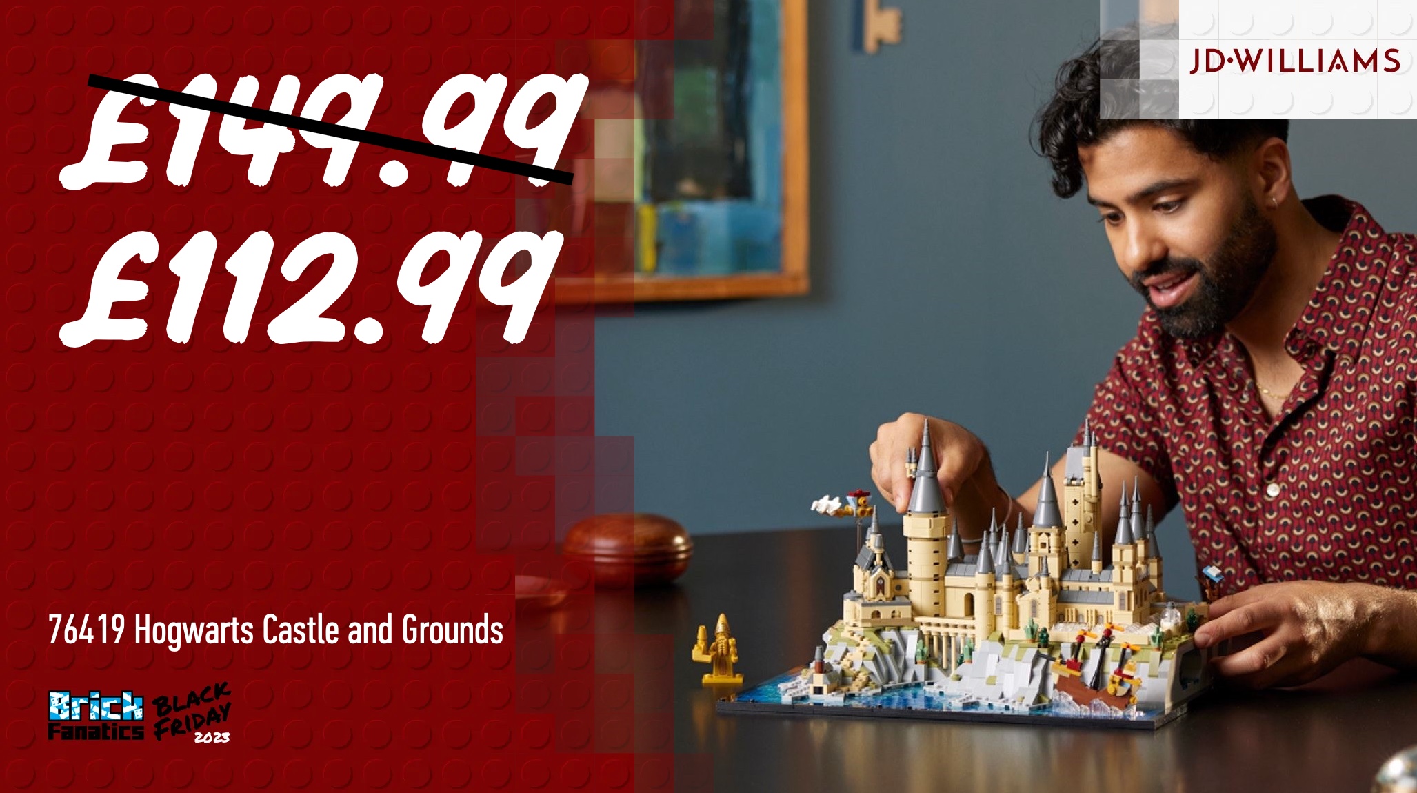 Best price yet on new LEGO Harry Potter 76419 Hogwarts Castle and Grounds