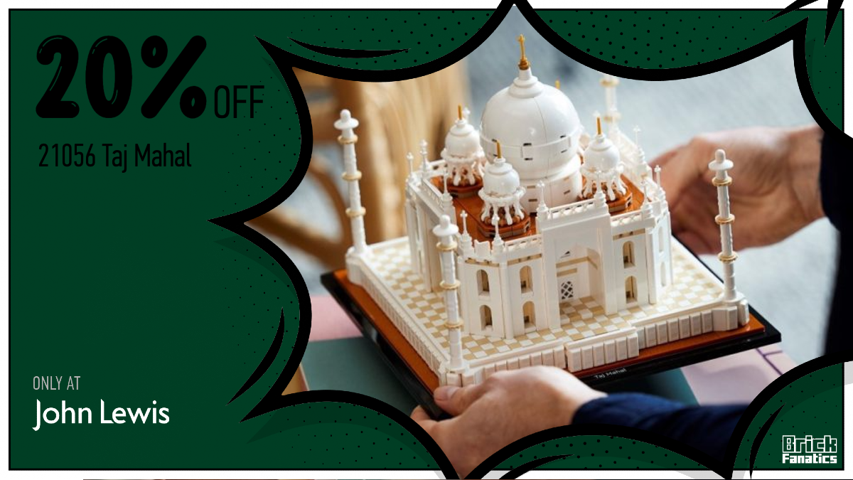 John Lewis offers LEGO 21056 Taj Mahal with big discount in LEGO sale