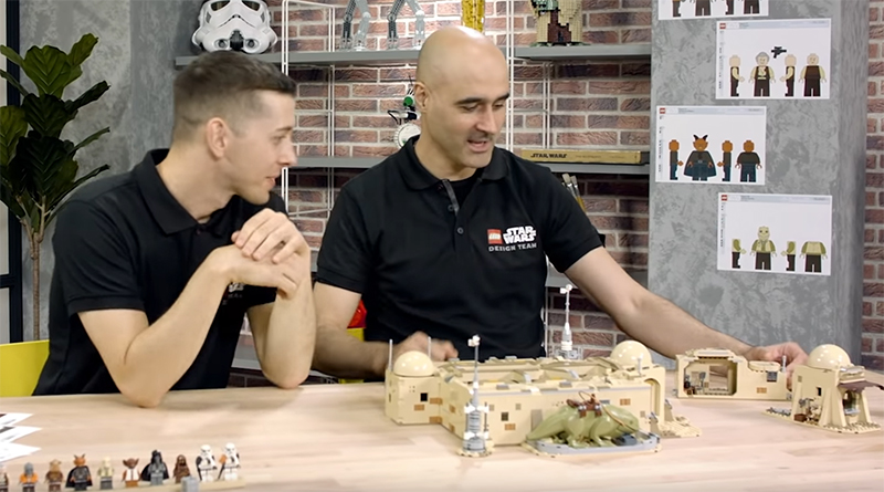 Behind-the-scenes of LEGO Star Wars 75290 Mos Eisley Cantina