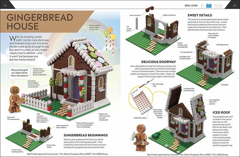 How to build LEGO houses interior
