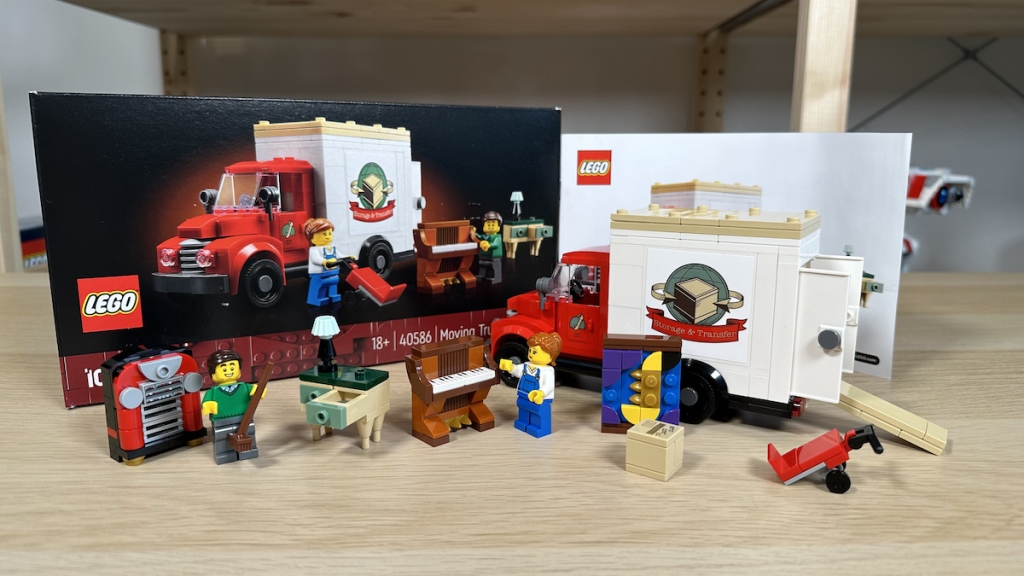 LEGO Icons 40586 Moving Truck gift with purchase review title 1024x576