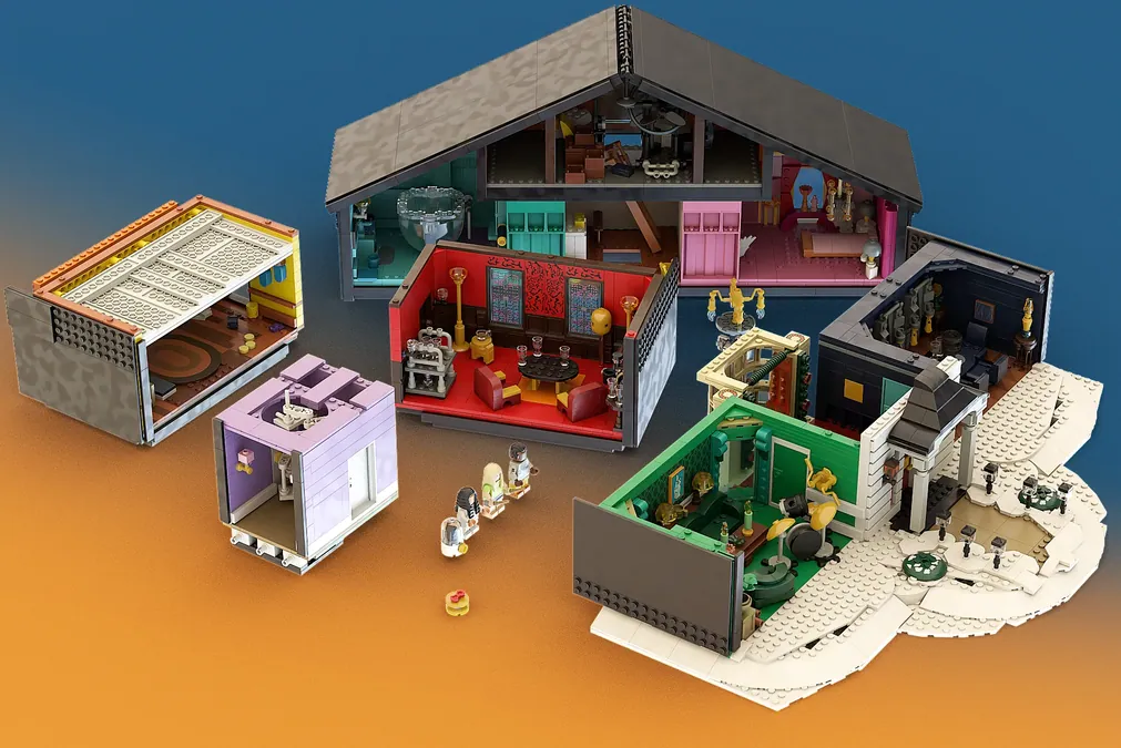 LEGO Ideas taylor swift lovers house water leaper 12