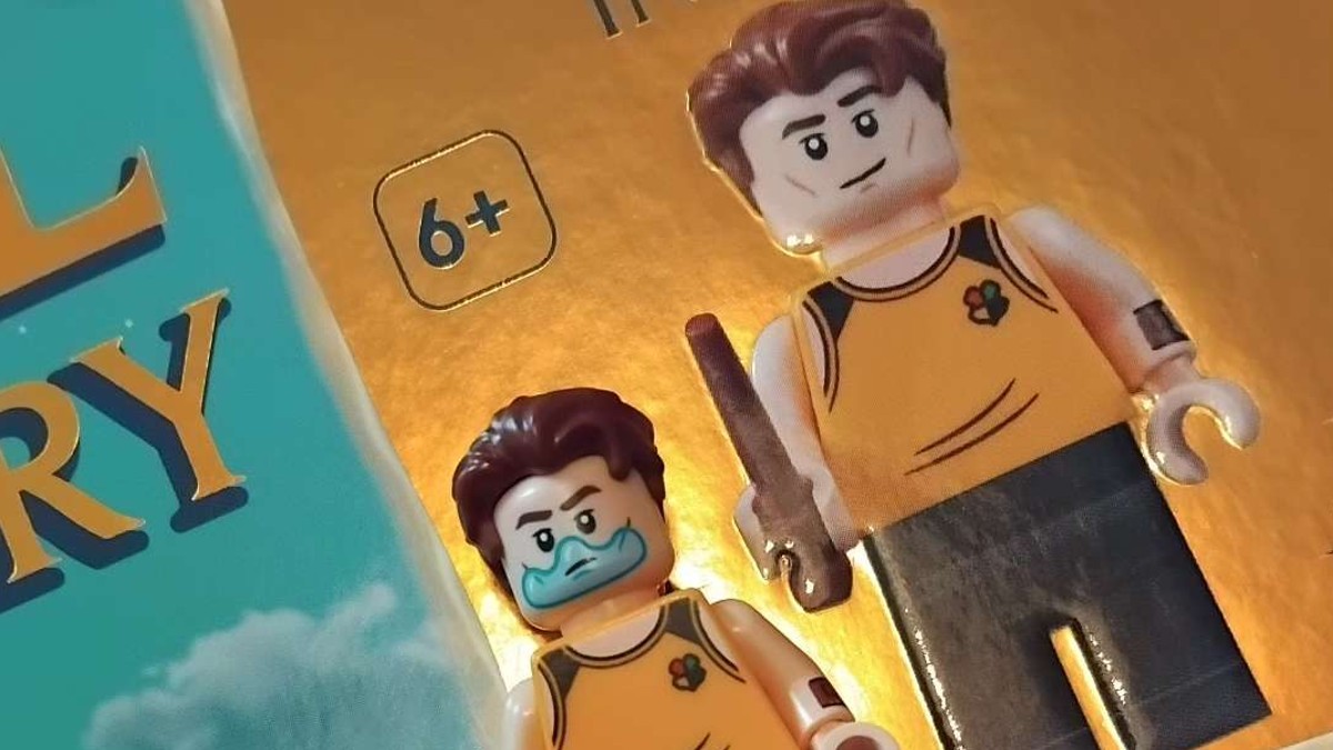 New LEGO Harry Potter Visual Dictionary minifigure has a unique face print