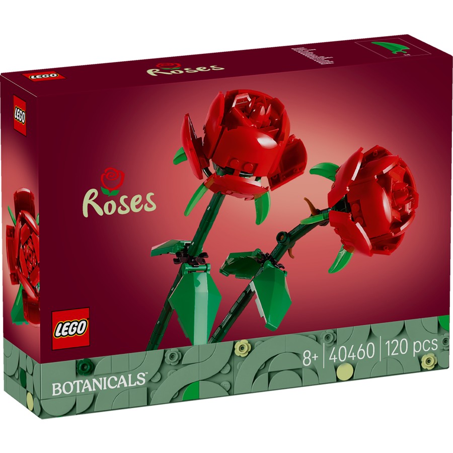 LEGO Botanicals 40460 Roses 2026 box art