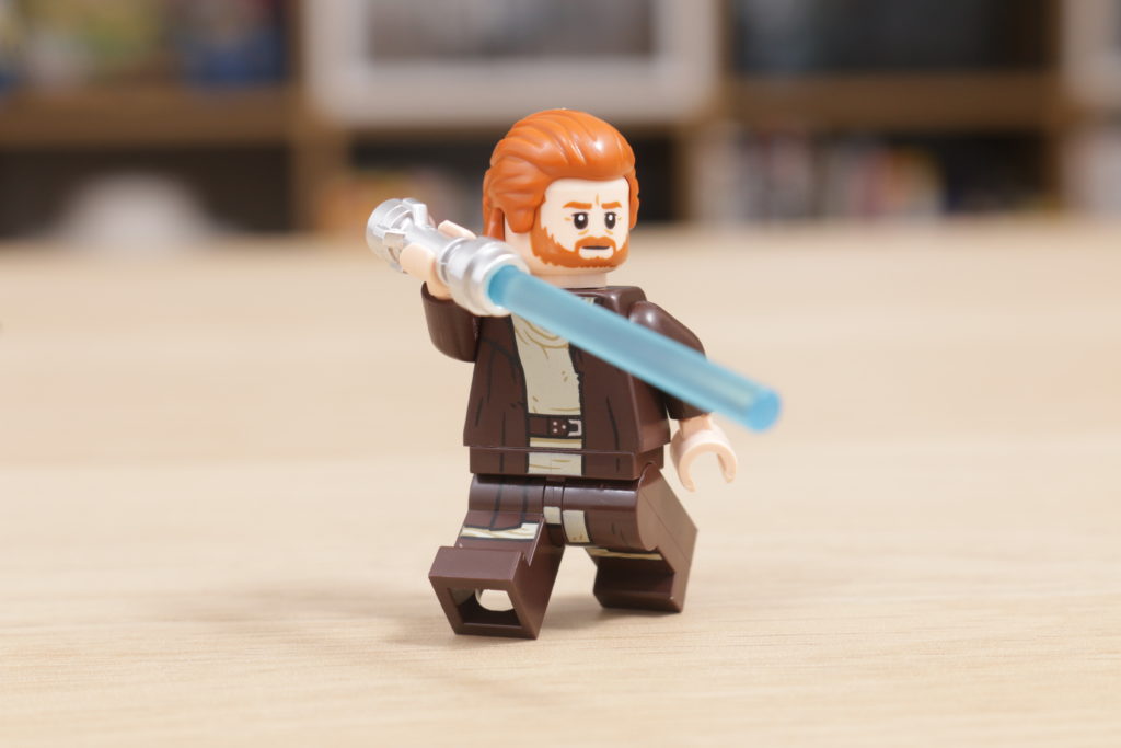 LEGO Star Wars 75334 Obi Wan Kenobi vs. Darth Vader leg printing 1 1024x683