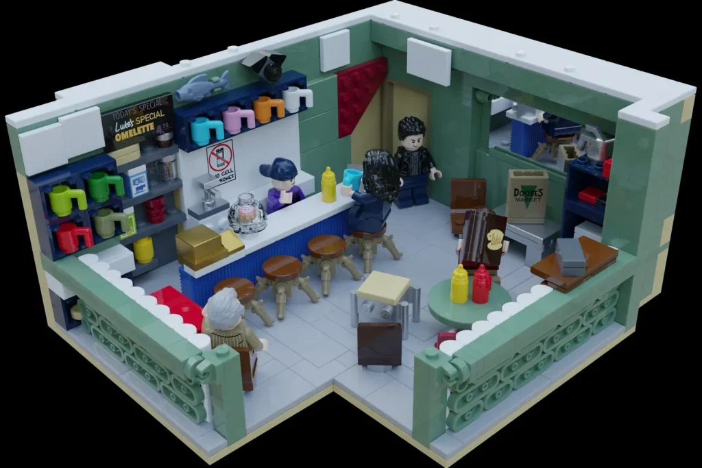LEGO Ideas Lukes Diner Modular – Gilmore Girls 4 1024x683