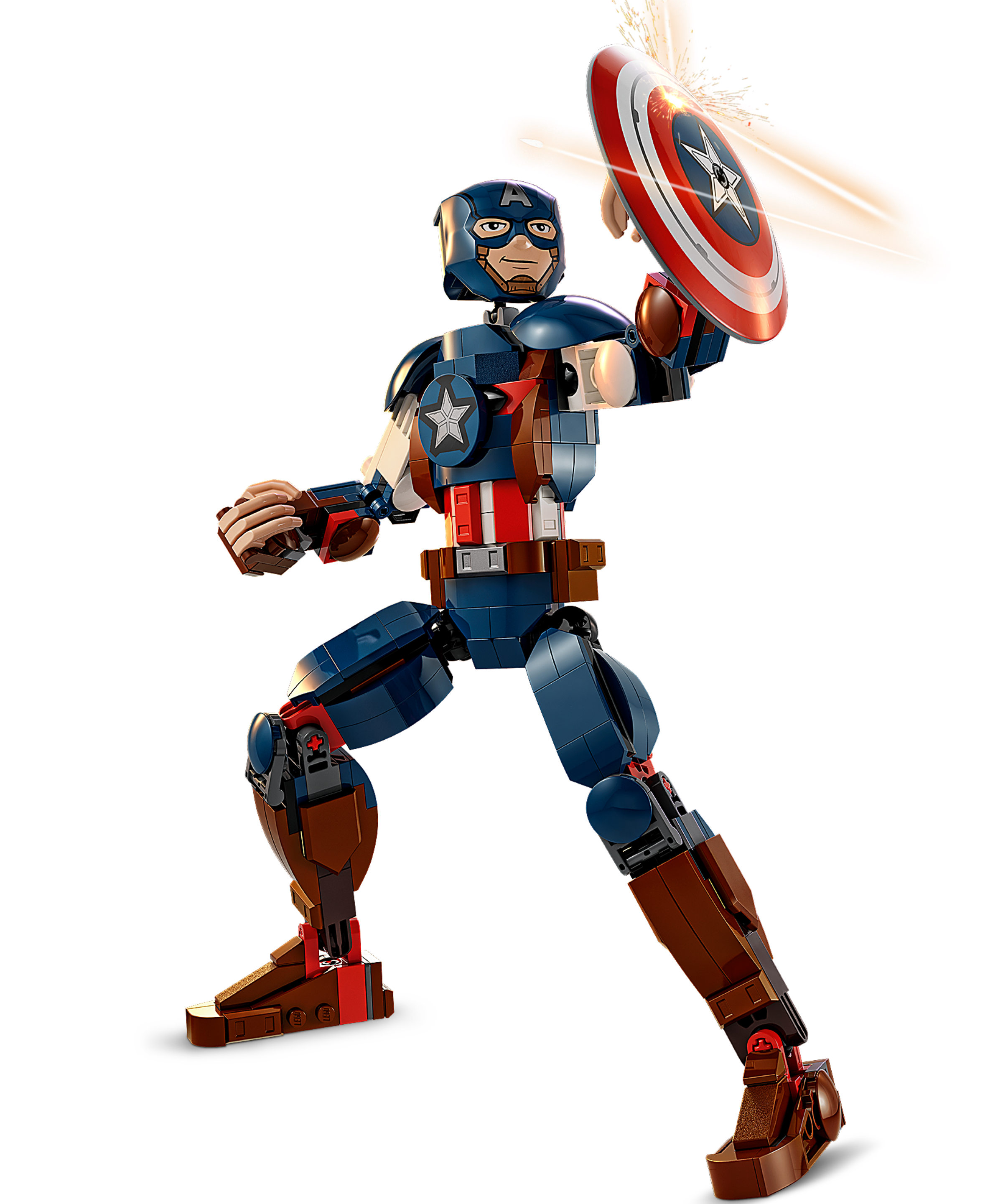 76258 captain america construction figure 2