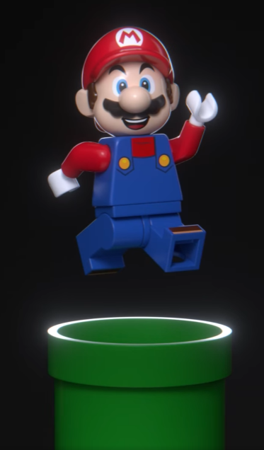 lego super mario minifigure teaser