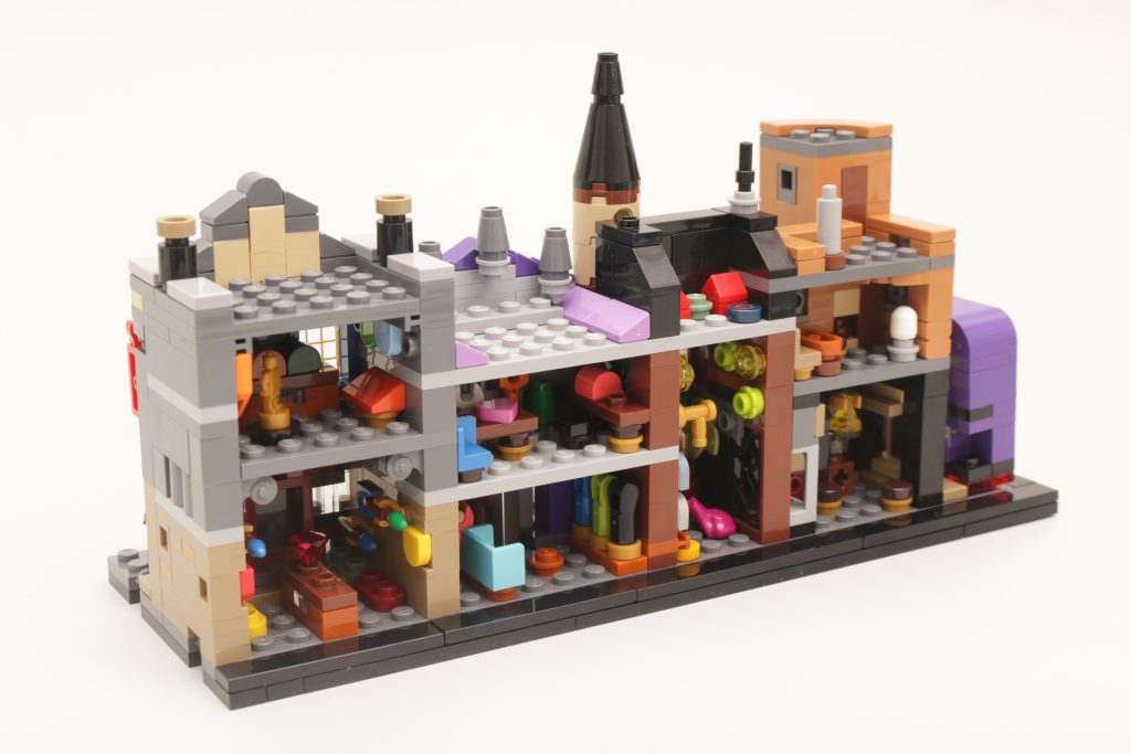 LEGO Harry Potter 76444 Diagon Alley Wizarding Shops review 98 1024x683