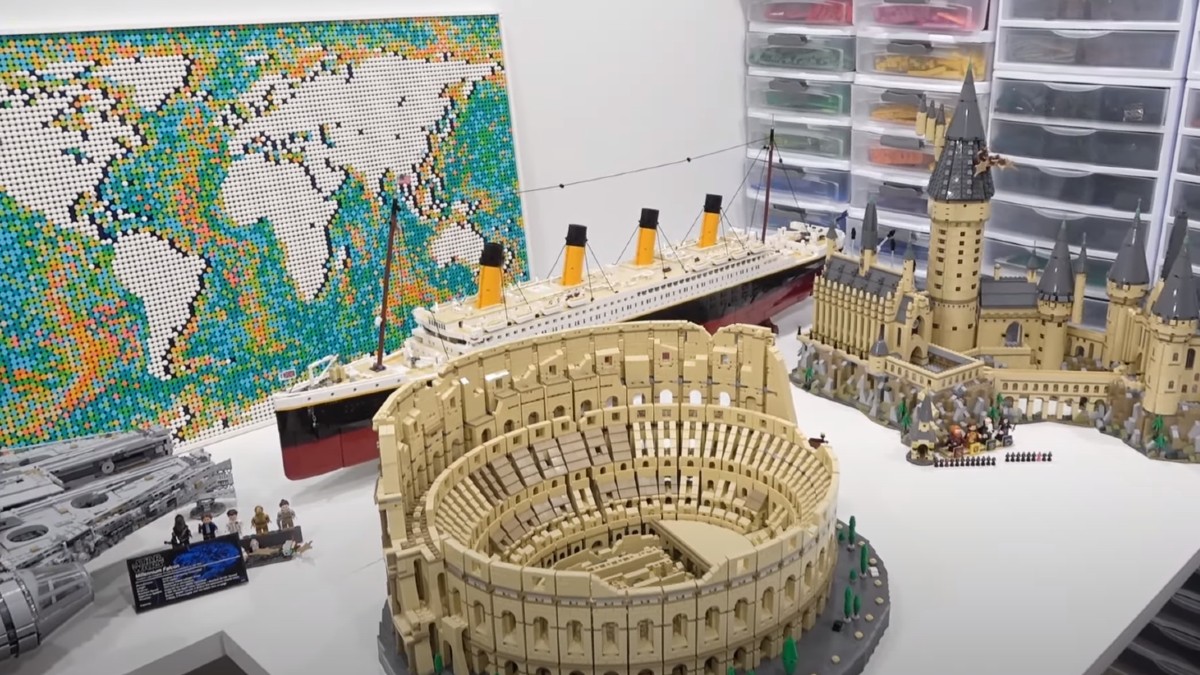 What do the biggest LEGO sets ever released look like together?