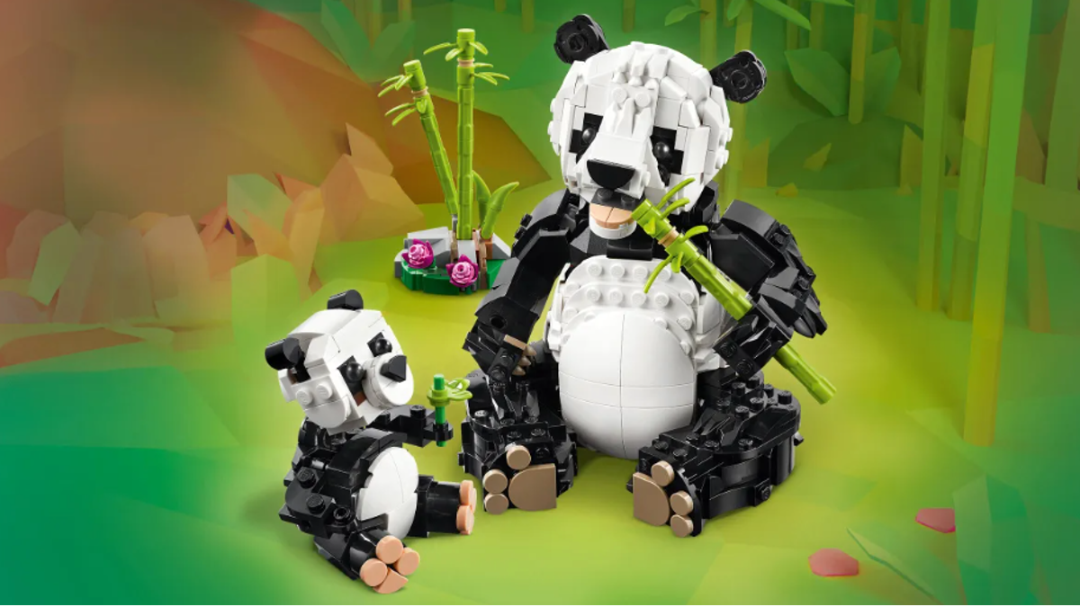 LEGO Creator Panda Family designer reveals set challenges and new element
