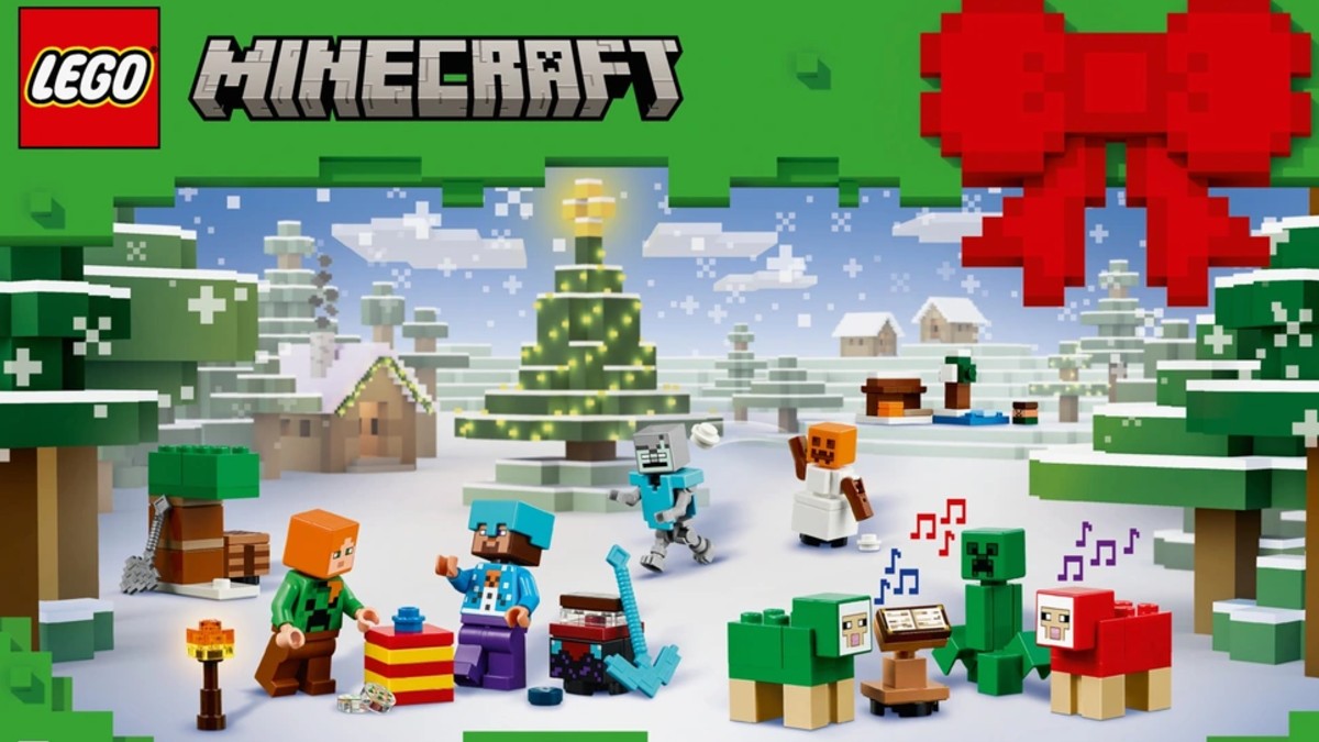 What does the first LEGO Minecraft Advent calendar add?
