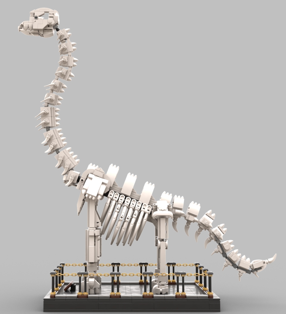 Brachiosaurus Altithorax bricklink designer program series 1 3 933x1024