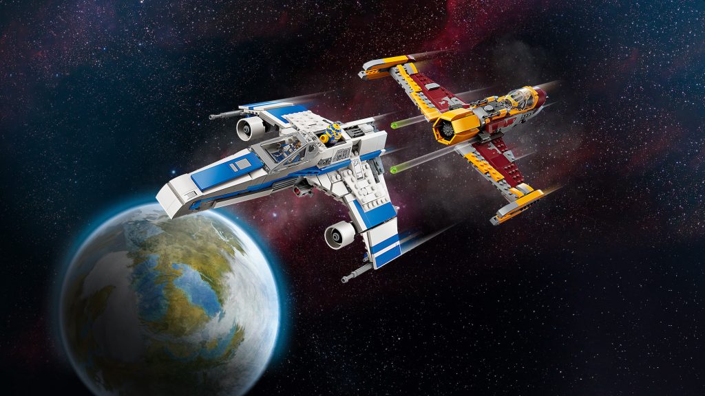 LEGO Star Wars 75364 New Republic E Wing vs. Shin Hatis Starfighter 4 1024x576