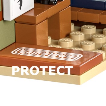 71837 NINJAGO City Workshops protect easter egg