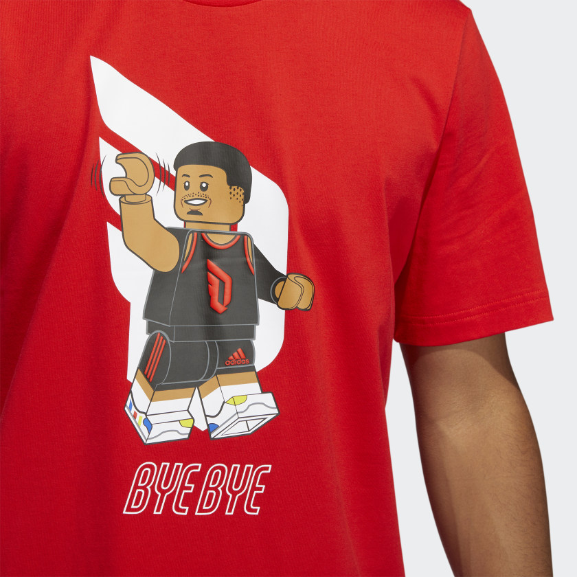 LEGO nba Adidas Damien lilliard shirt 12