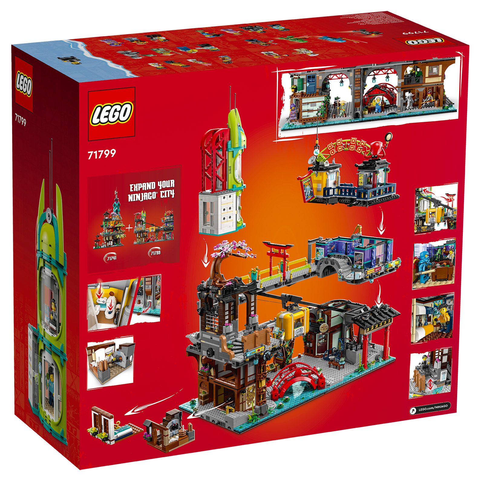 LEGO NINJAGO 71799 NINJAGO City Markets 2