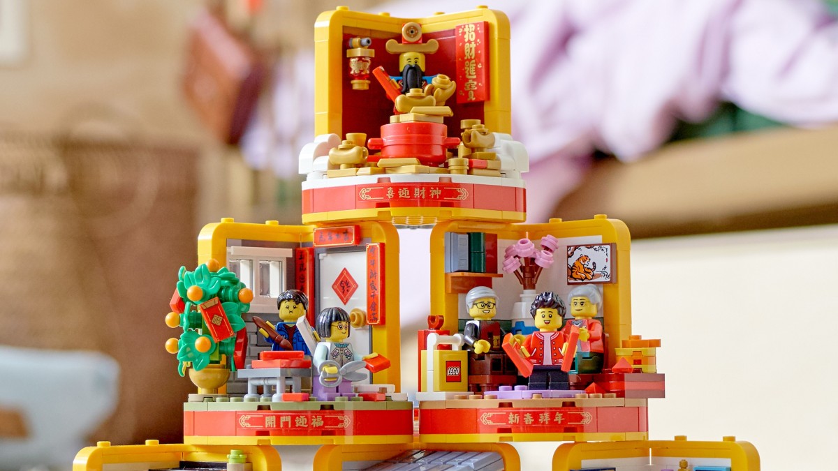 LEGO Taiwan celebrates Lunar New Year with life-sized sets
