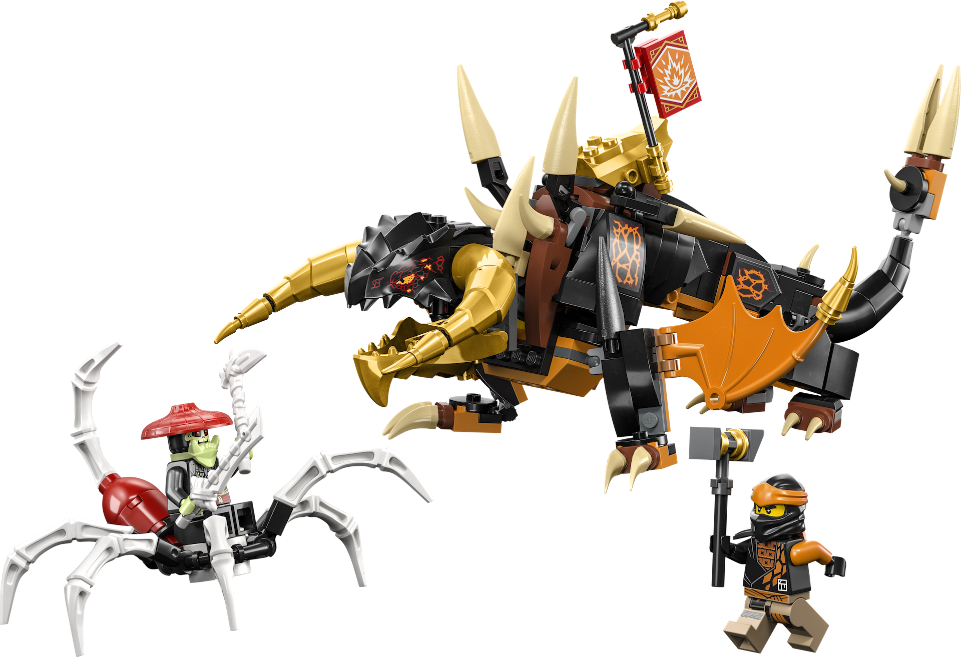 LEGO NINJAGO 71782 Coles Earth Dragon EVO 3