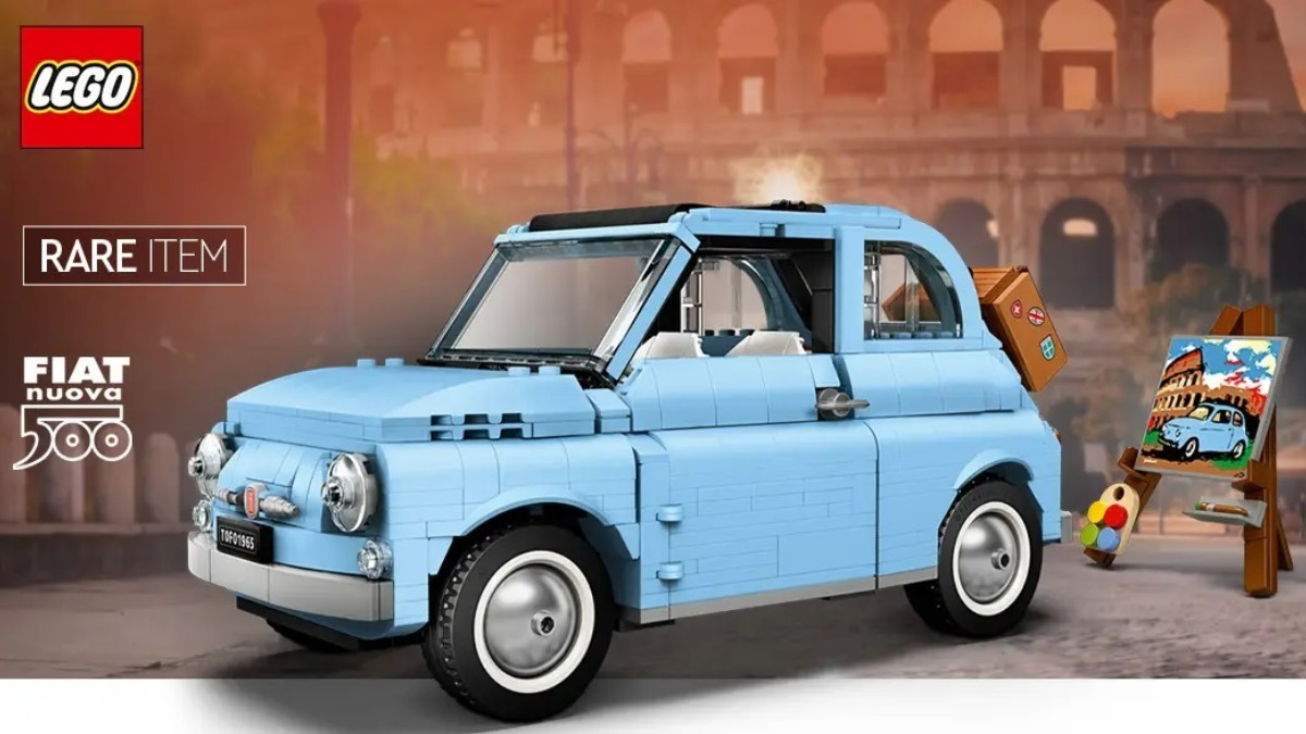 LEGO Creator Expert 77942 Fiat 500 available worldwide at Zavvi