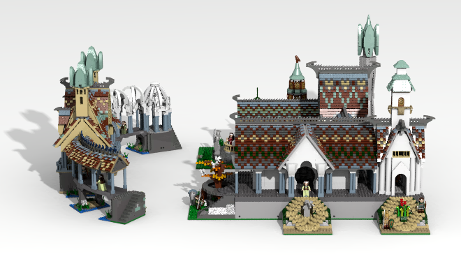 ANDUIN1970 LEGO Ideas LotR Rivendell 3