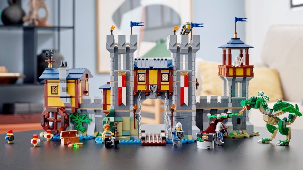 LEGO Creator 31120 Medieval Castle lifestyle resized featured 1024x576