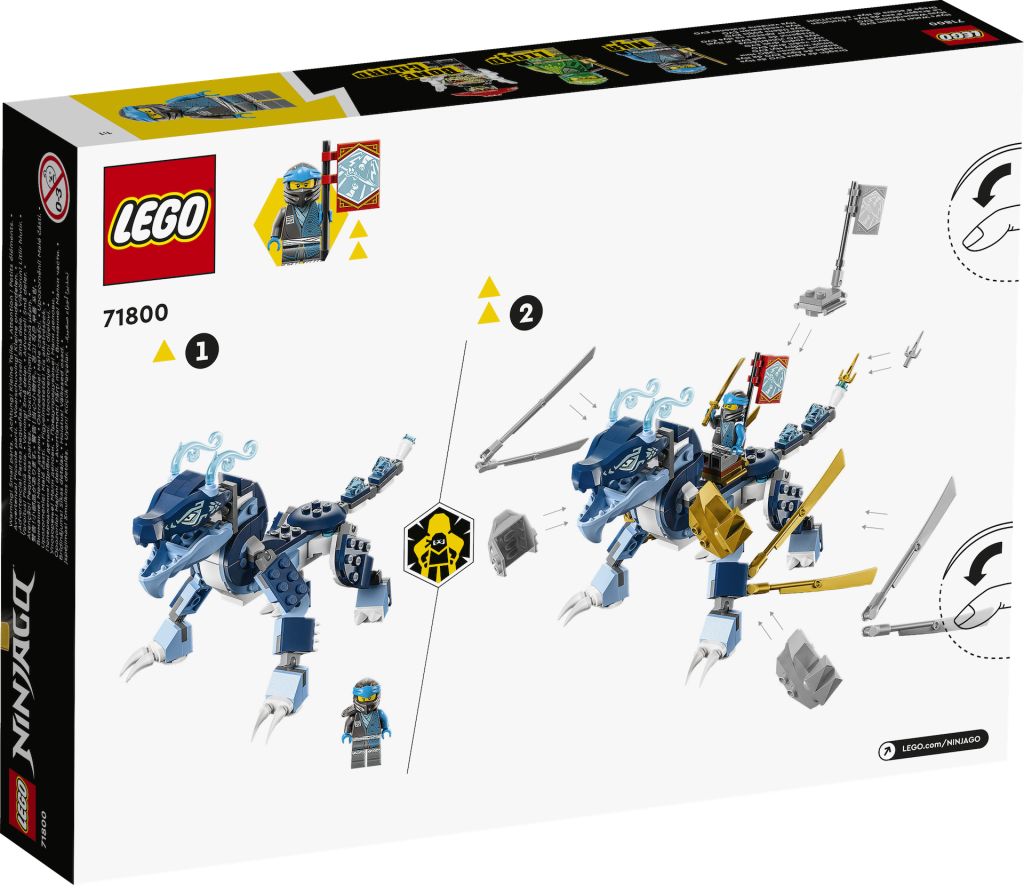 LEGO NINJAGO 71800 Nyas Water Dragon EVO 2 1024x885