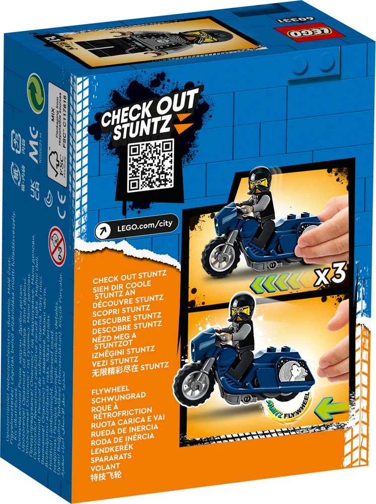 60331 CRUISER STUNT BIKE box back