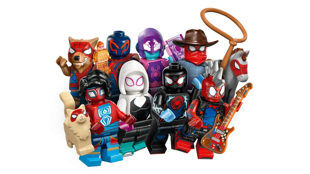 LEGO Collectible Minifigures 71050 Spider Man Across the Spider Verse 3 1024x576