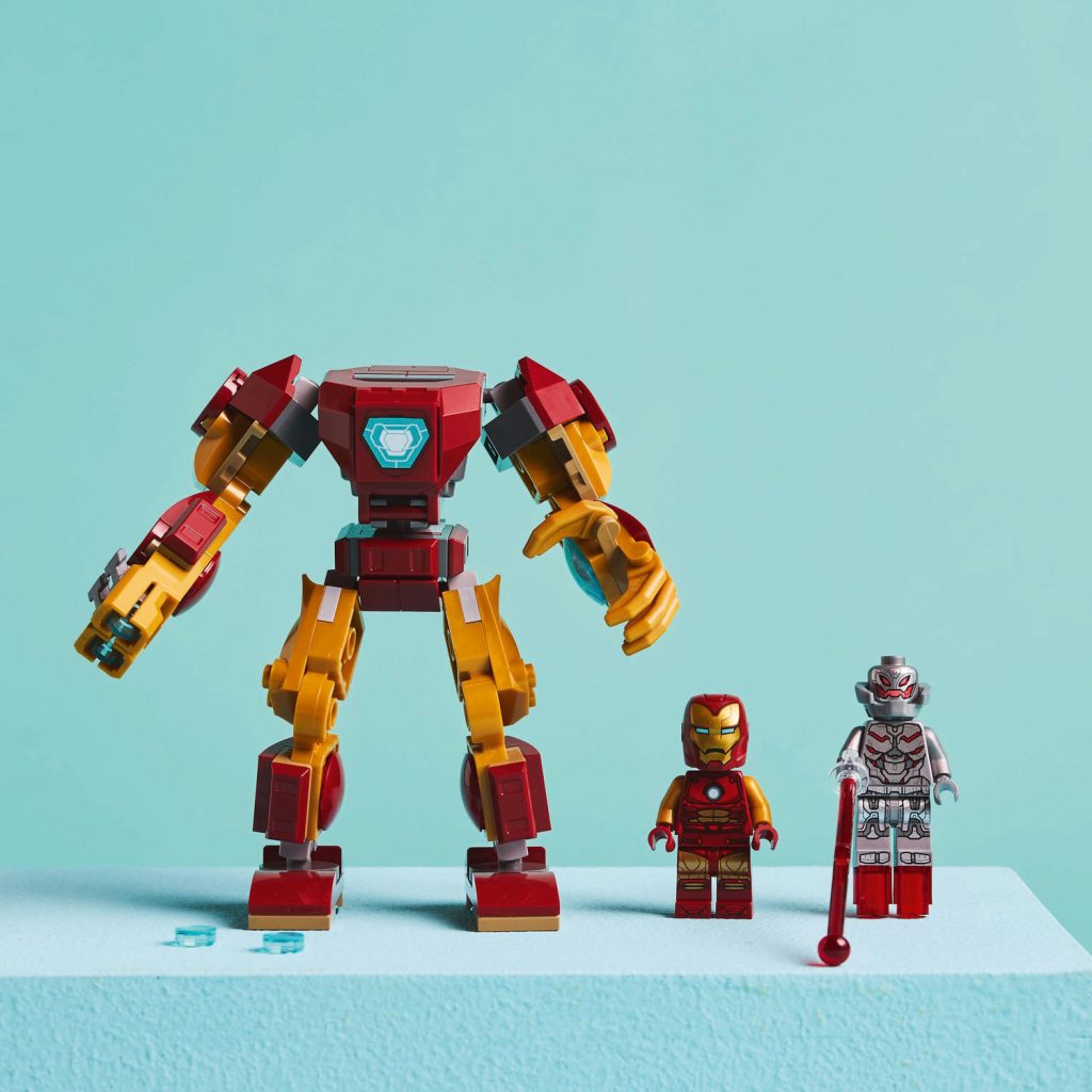 LEGO 76307 Marvel Mech Iron Mana kontra Ultron Lifestyle 3 1024x1024