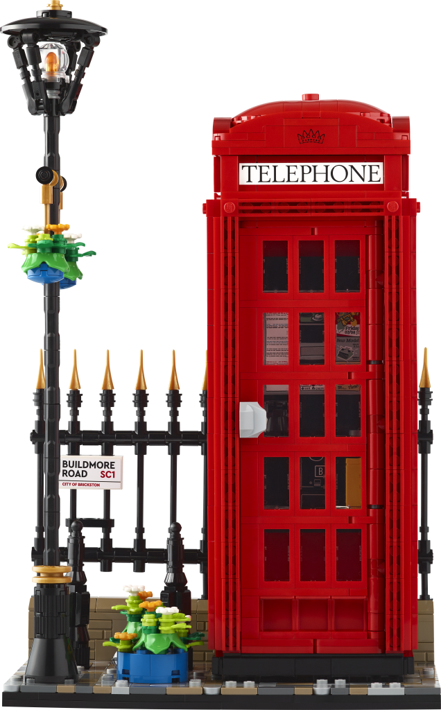 LEGO Ideas 21347 red london telephone box product shot 9 636x1024