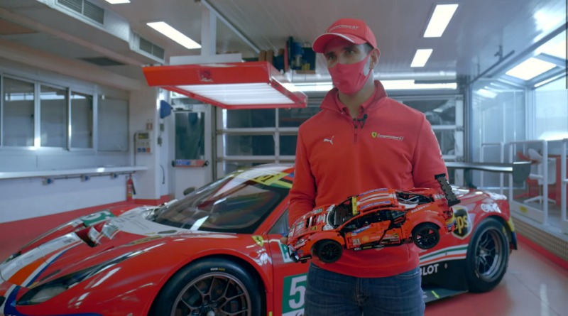 Here's what a Ferrari racing driver thinks of LEGO 42125 Ferrari 488 GTE