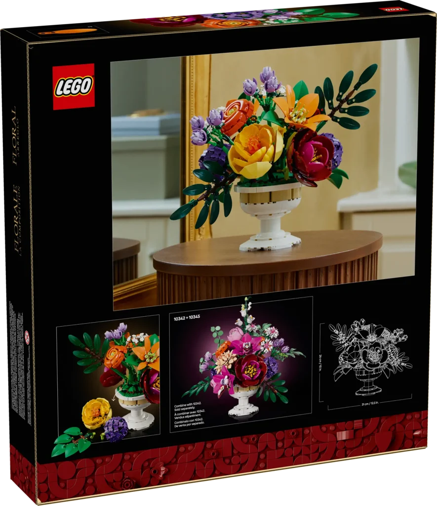 LEGO Botanicals 10345 Flower Arrangement 2 885x1024