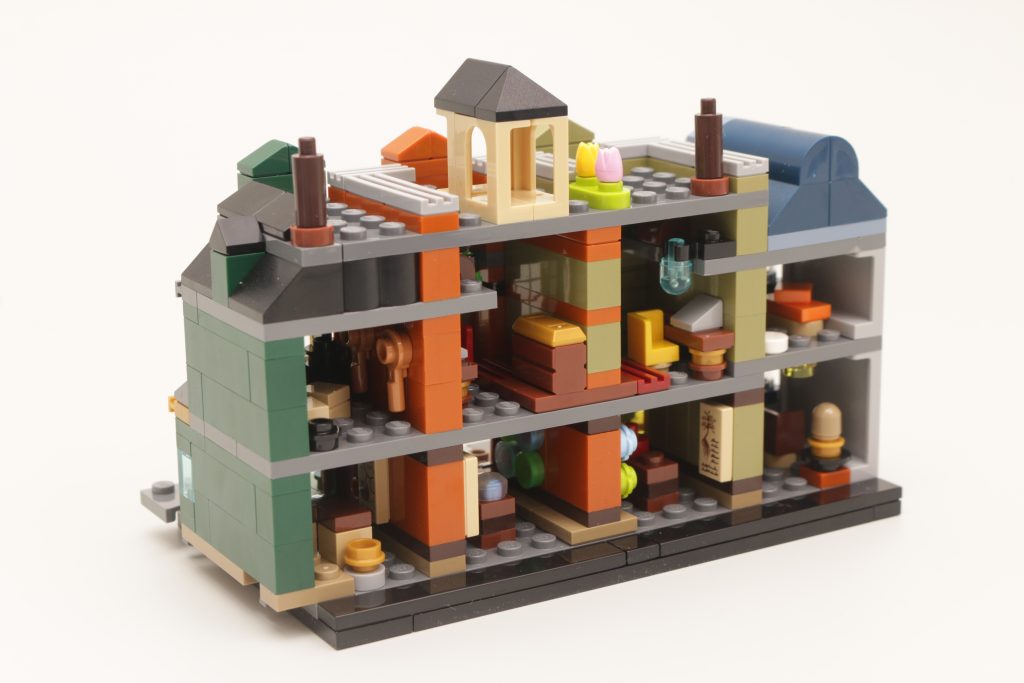 LEGO Harry Potter 76444 Diagon Alley Wizarding Shops review 100 1024x683
